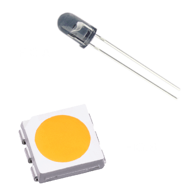 THE DIFFERENT LED TYPES